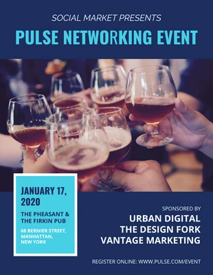 Free  Template: Networking Event