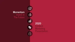 business  Template: Content Marketing Plan Presentation
