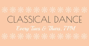 Free  Template: Classical Dance
