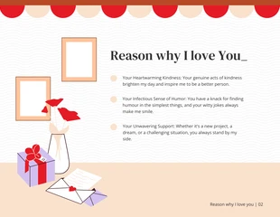 Simple Continuity Page Valentine Presentation with Timeline - Pagina 2