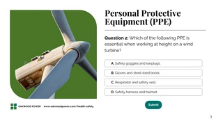 Company Health and Safety Quiz Presentation - Page 3