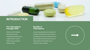 Simple Green White Health Presentation - page 2