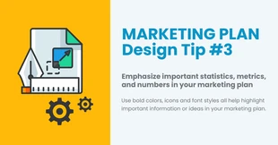 business  Template: Yellow Design Tip Facebook Post