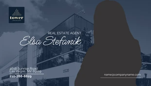 Free  Template: Real Estate Business Card