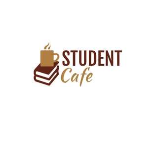 premium  Template: Logotipo criativo do café