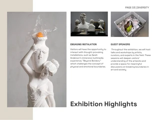 Simple Art Exhibition Proposal - Pagina 4