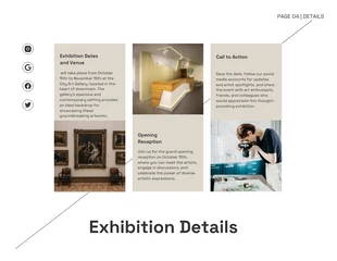 Simple Art Exhibition Proposal - صفحة 5