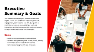 Digital Marketing Results Presentation Template - Página 2