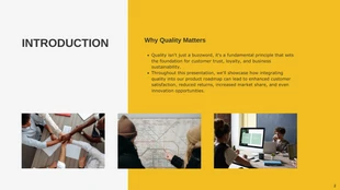 White And Yellow Minimalist Roadmap Presentation - Seite 2