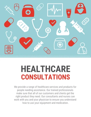 Free  Template: Healthcare Poster