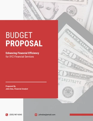 Free  Template: Budget Proposal