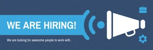 Blue Now Hiring Email Banner