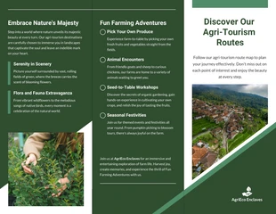 Agri-Tourism Opportunities Brochure - صفحة 2