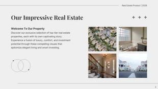Minimalist Gray And Black Real Estate Product Presentation - Seite 2