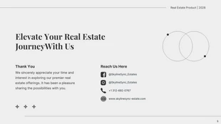 Minimalist Gray And Black Real Estate Product Presentation - Página 5