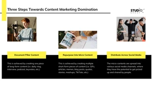 White and Yellow Marketing Pitch Deck Template - Pagina 4