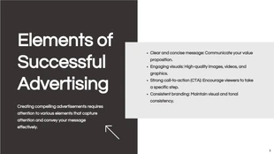 Modern Black Advertising Presentations - Pagina 3