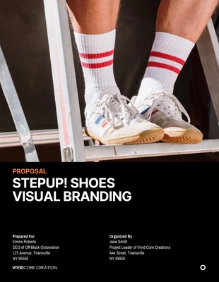 Free  Template: Visual Branding Proposal