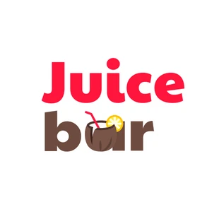 Free  Template: Juice Bar Creative Logo