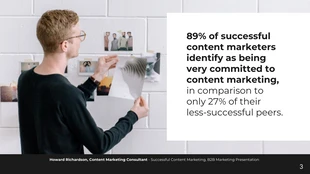Successful Content Marketing Presentation - Seite 3