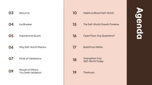 Building Self-Worth Keynote Presentation - page 2