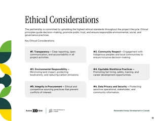 Renewable Energy Development Joint Partnership Proposal - Pagina 12