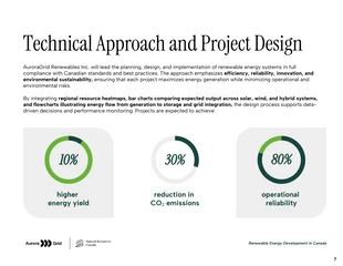 Renewable Energy Development Joint Partnership Proposal - Pagina 7