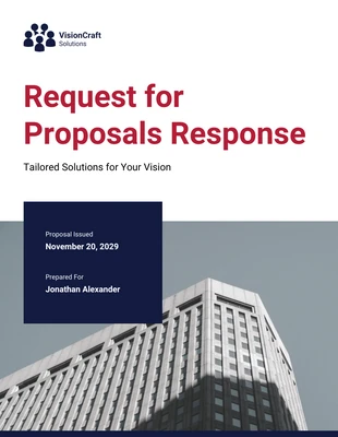 premium  Template: Request for Proposals Response
