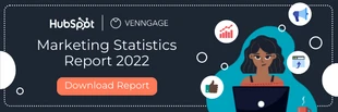 Free  Template: Marketing Statistics Email Banner