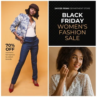 business  Template: Modelo do Instagram para a Black Friday