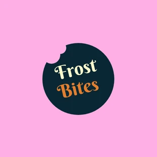Free  Template: Ice Cream Shop Creative Logo