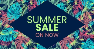 business  Template: Summer Sale Facebook Post