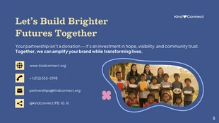 Nonprofit Organization Partnership Roadmap Presentation - صفحة 5
