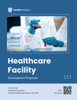 premium  Template: Healthcare Facility Development Proposals