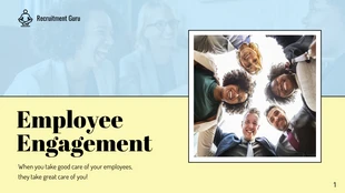 business  Template: Playful Employee Engagement Company Presentation