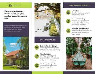 Garden Design & Maintenance Brochure - صفحة 2