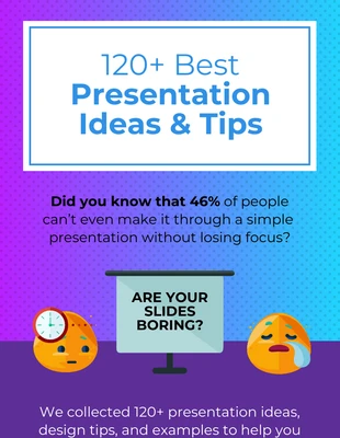 Free  Template: Best Presentation Ideas and Tips Pinterest Post