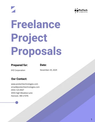 premium  Template: Freelance Project Proposals