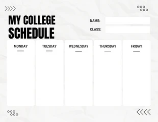 White Simple Superbowl Schedule Template - Venngage