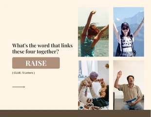 Beige And Brown Modern Playful Aesthetic Guess Word Game Presentation - Pagina 3
