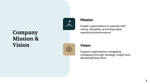 Professional Company Presentation Template - page 5