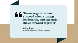 Professional Company Presentation Template - page 9