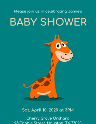 Free Baby Shower Invitation Template - Baby Shower invitation