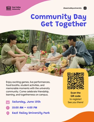 premium  Template: Community Day Flyer Template