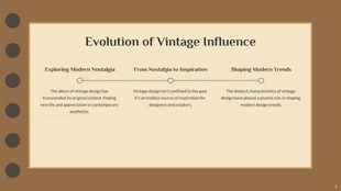Brown And Beige Vintage Presentation - Seite 3