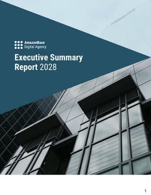 business  Template: Executive Report Template