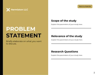 Black And Gold Simple Clean Minimalist Proposal Research Presentation - Pagina 2