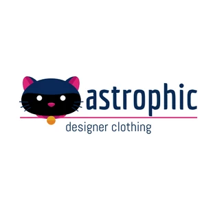 Free  Template: Logo creativo per la vendita al dettaglio catastrofica