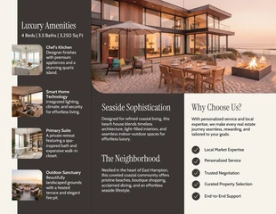 Open House Brochure Template - page 2