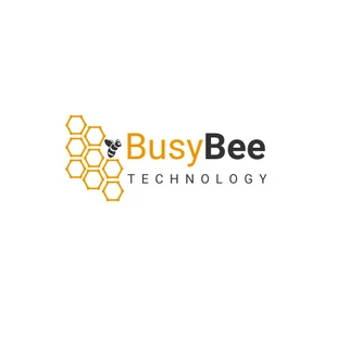 business  Template: Logo de l'entreprise technologique